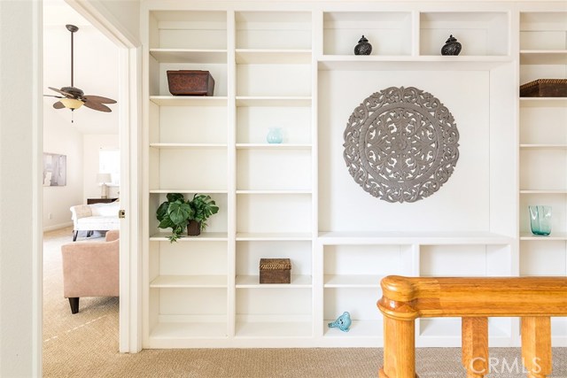 top of the stairs bookcase