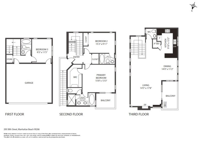 200 38th Street, Manhattan Beach, California 90266, 3 Bedrooms Bedrooms, ,4 BathroomsBathrooms,Residential,Sold,38th,PW21027936