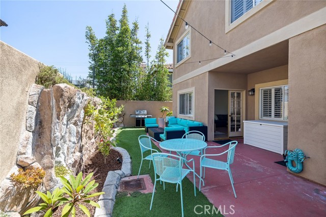 Plenty of patio space for your outdoor furniture