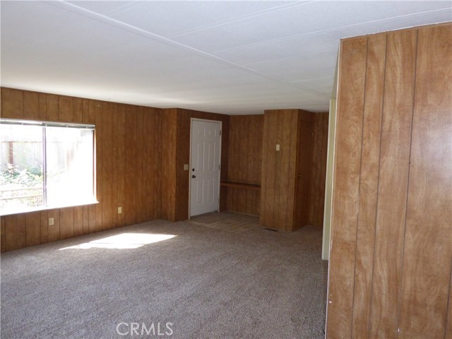 Living room and entry.