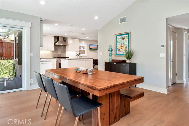 Dining Area to Kitchen