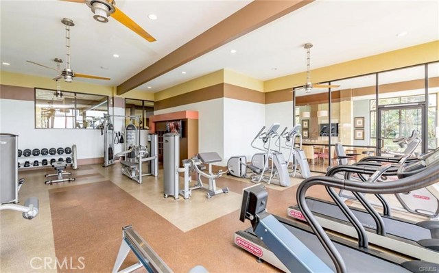 Access to the Ocean Club fitness center