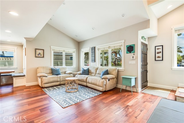 Living area from kitchen