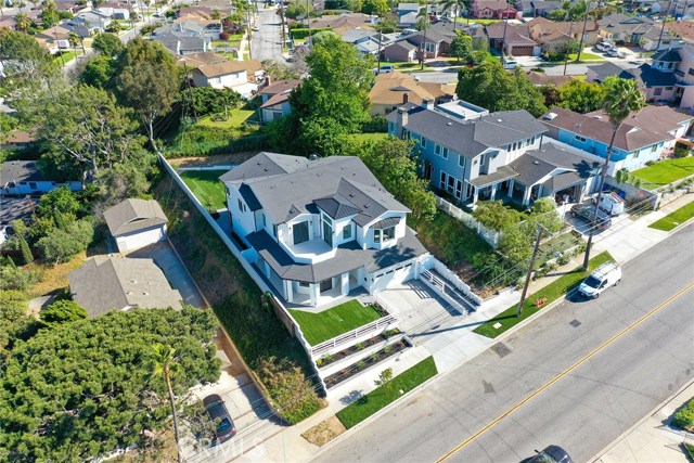 Ariel view of home.