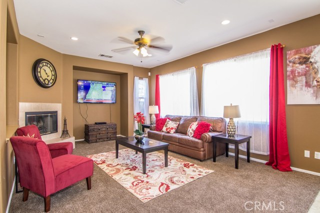 Family Room with Fireplace