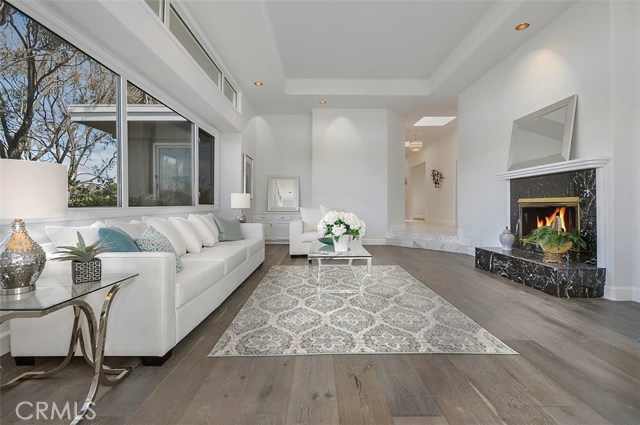 Living Room with Fireplace