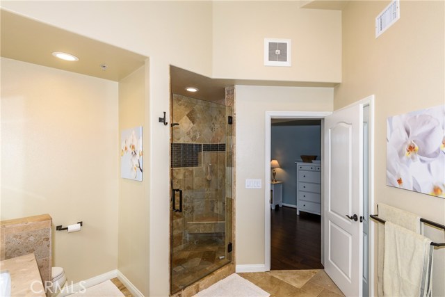 Custom shower in the Master Bath