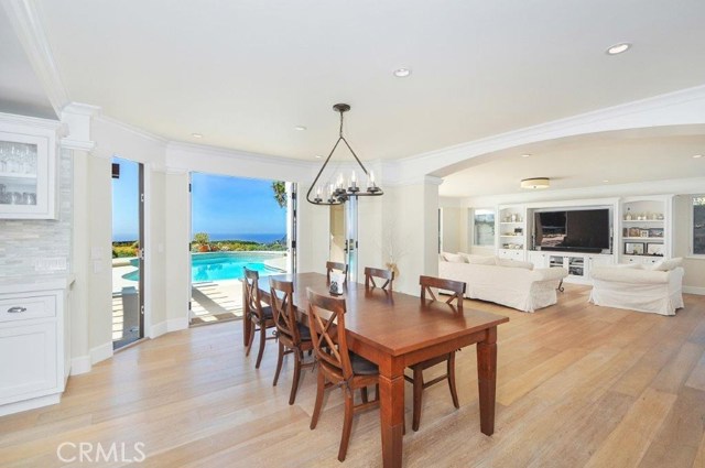 Dining Area Opens to Family Room