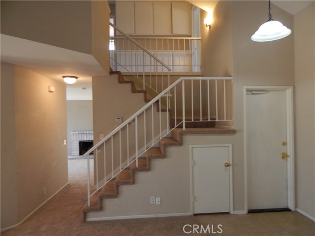 Stair way with under stairs storage