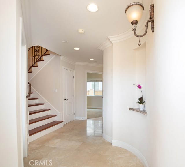 Brazilian cherry hardwood staircase