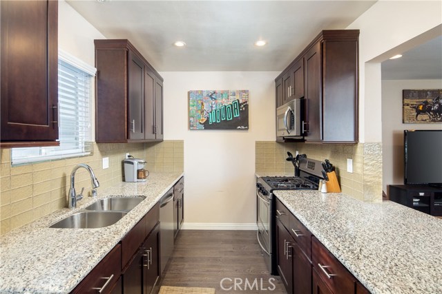Expansive counter space and plenty of storage makes this everything about this kitchen a must-have.