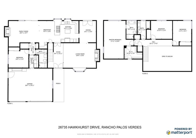 26735 Hawkhurst Drive, Rancho Palos Verdes, California 90275, 4 Bedrooms Bedrooms, ,1 BathroomBathrooms,Residential,Sold,Hawkhurst,PV19021860