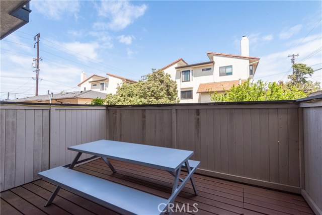 This private patio extends the living area and is perfect for entertaining