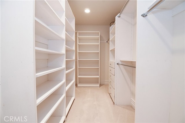 wonderful walk-in Master Closet.