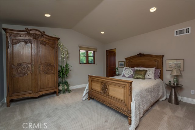 Upstairs bedroom #2, with it's own full bath. ALL of the bedrooms have attached full baths!