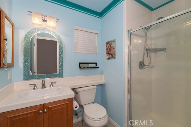 3/4 bath on the first floor