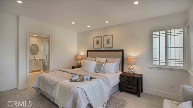 large master bedroom, king size bed shown here