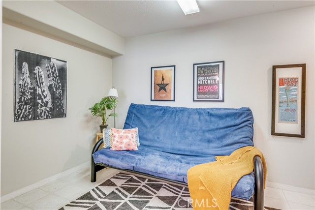 Lower level sitting area