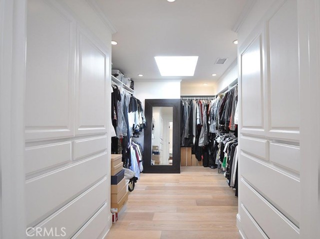 Walk-in Closet in Master Bedroom