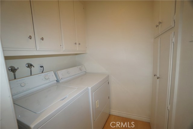 What everyone wants.  Full Laundry Room is just off kitchen. Lots of storage.