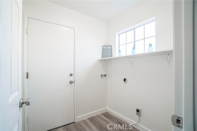 Separate Inside Laundry Room