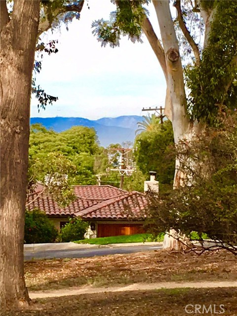 Mountain View across the drive on clear day