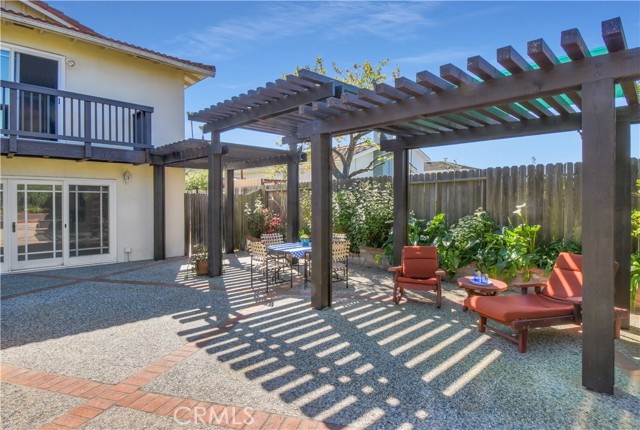 Large Patio with Pergolas