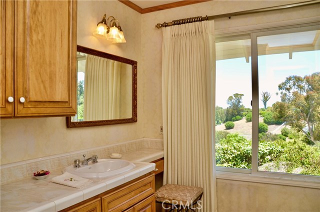 One area of the Master bathroom