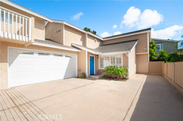 Large 2-car garage and extra parking