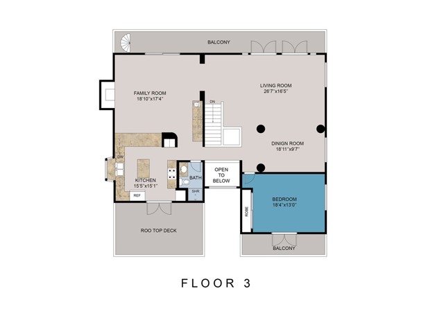 Upper Level (Second Floor)