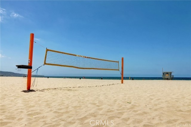 Hermosa Beach is the known as the beach volleyball capital of the world.