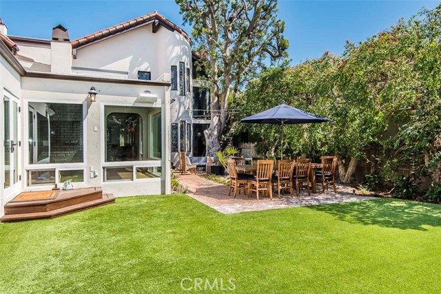 Part of a huge yard for entertaining.