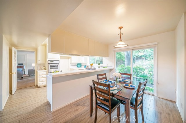 Informal Dining Area overlooking the Kitchen