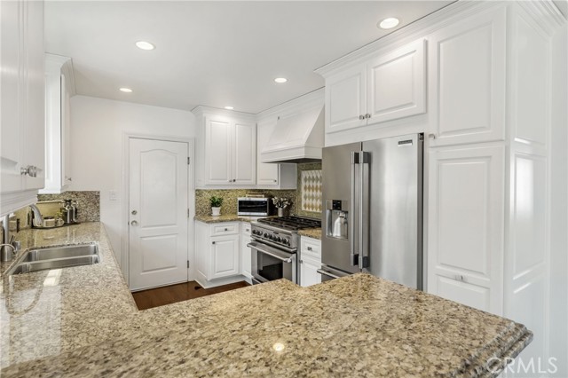 High End stainless appliances