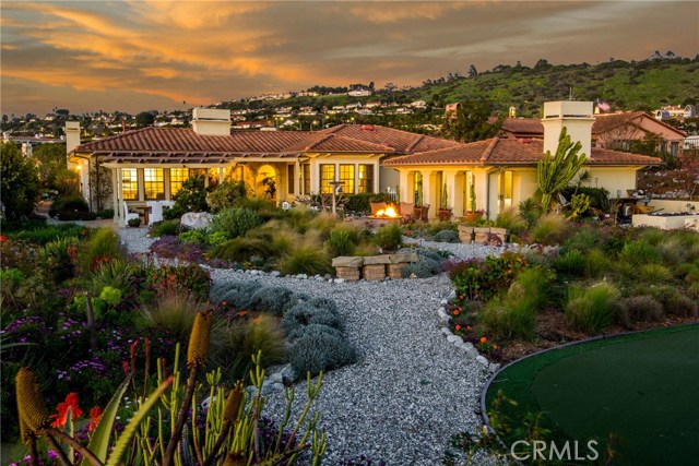 This house is marvelous at night, and Palos Verdes is a special place.