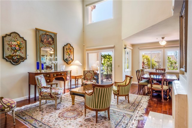 Living Room and dining area