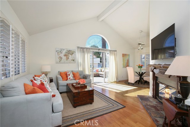 The extra large deck off of the Living Room doubles the size of usable space on the upper level.