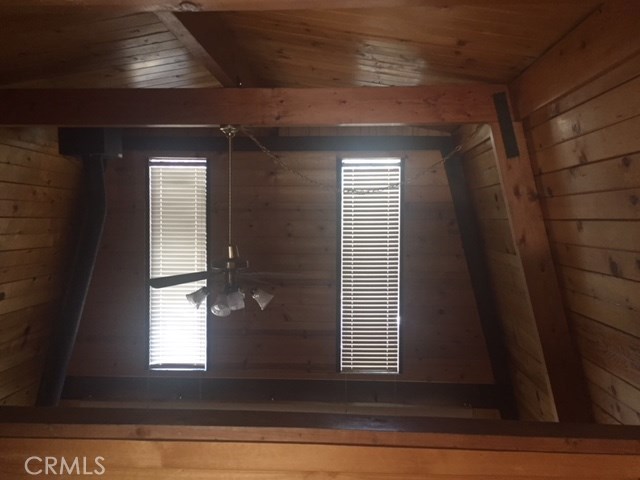 Open loft area upstairs. This is the ledge that looks to the downstairs area