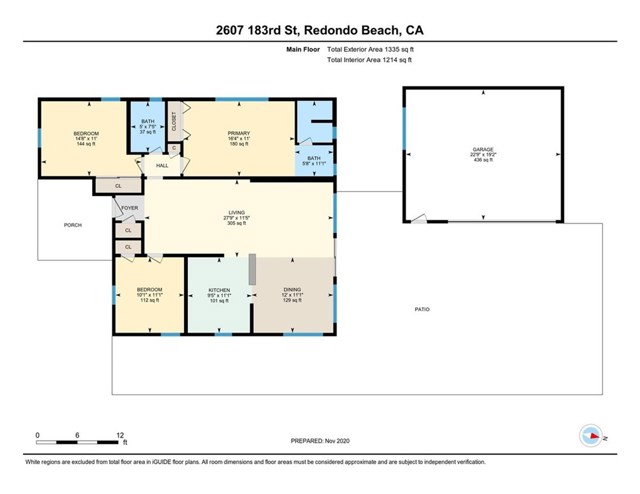2607 183rd Street, Redondo Beach, California 90278, 3 Bedrooms Bedrooms, ,1 BathroomBathrooms,Residential,Sold,183rd,SB20233628