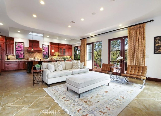 Family Room adjacent to Kitchen