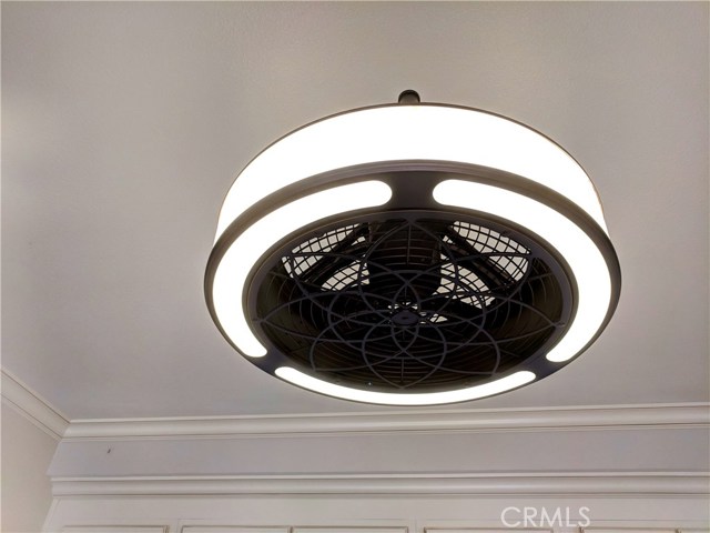 This light is not only Beautiful but is also a Variable Speed Fan!