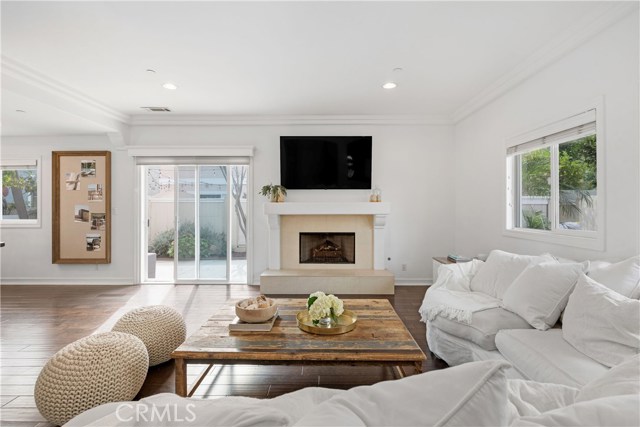 Abundance of windows allow for flooding of natural light.