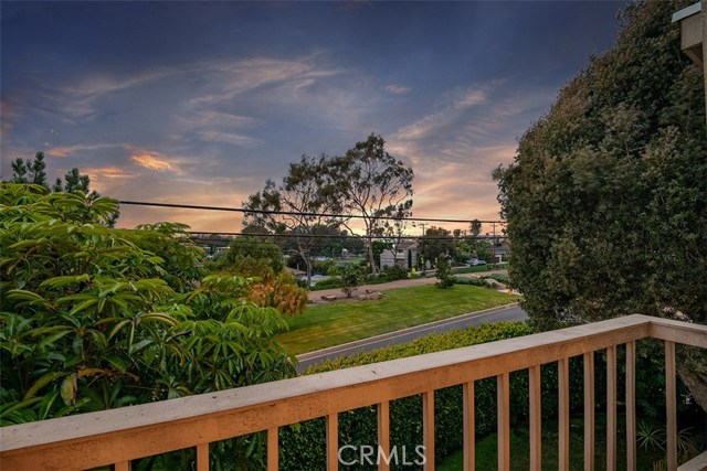 View from master bedroom balcony