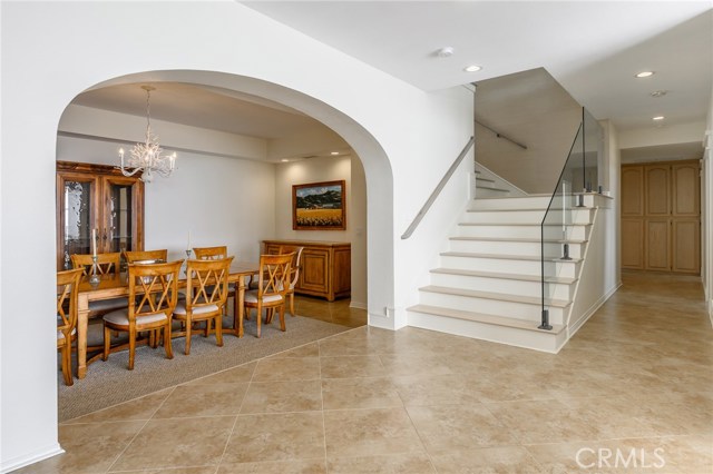 Downstairs inside dining area