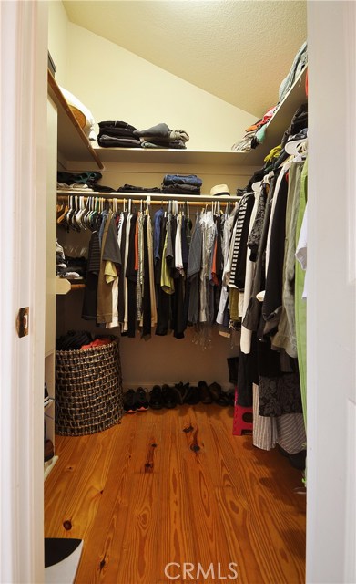 Master walk in closet