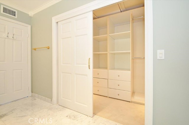 Walk-in Closet in Master Suite