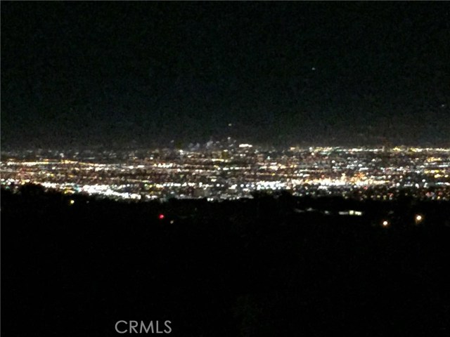 Night view from master deck