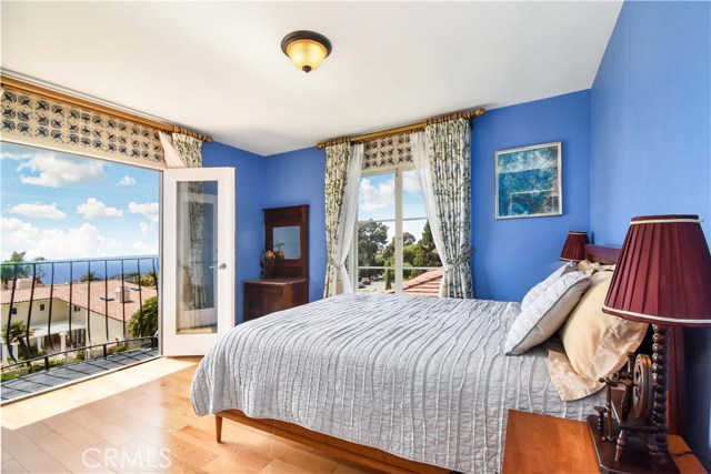 Upstairs bedroom #2 with amazing ocean views.