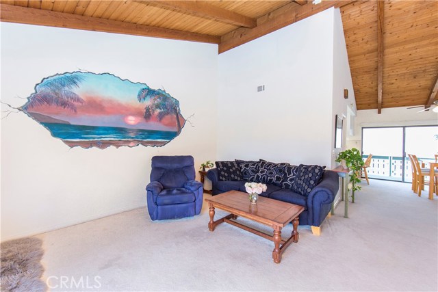 Different angle of the living room