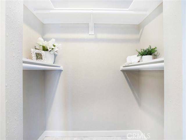 Large walk-in closet (master bedroom); also has a mirrored closet (visible in other master bedroom photos)